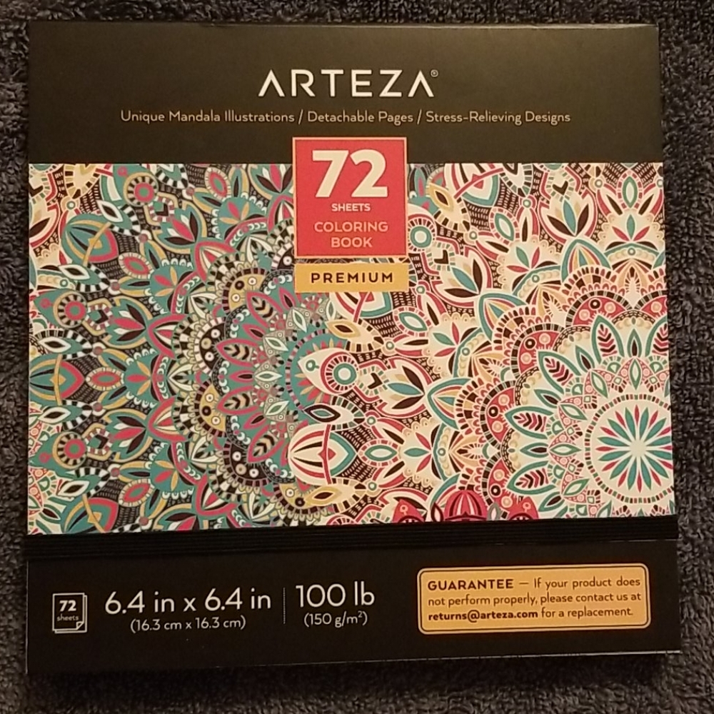 Mandala coloring book